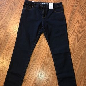 Crazy 8 Girls skinny jeans 14 plus adjusted waist
